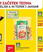 Spar in Interspar akcija za začetek tedna do 7.1. Spar in Interspar akcija za začetek tedna do 7.1.