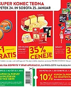 Spar in Interspar vikend akcija do 25.1. Spar in Interspar vikend akcija do 25.1.
