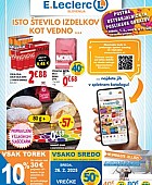 E Leclerc katalog Best offer do 8.3. E Leclerc katalog Best offer do 8.3.