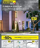 Lesnina katalog Zunanja svetila za uživanje na prostem Lesnina katalog Zunanja svetila za uživanje na prostem