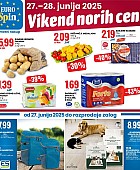 Eurospin vikend norih cen do 28.6. Eurospin vikend norih cen do 28.6.