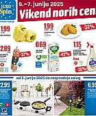 Eurospin vikend norih cen do 7.6. Eurospin vikend norih cen do 7.6.