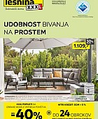 Lesnina katalog Udobnost bivanja na prostem Lesnina katalog Udobnost bivanja na prostem
