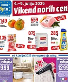Eurospin vikend norih cen do 5.7. Eurospin vikend norih cen do 5.7.
