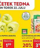 Spar in Interspar akcija za začetek tedna do 22.7. Spar in Interspar akcija za začetek tedna do 22.7.