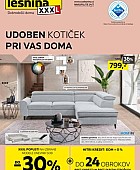 Lesnina katalog Udoben kotiček pri vas doma do 13.9. Lesnina katalog Udoben kotiček pri vas doma do 13.9.