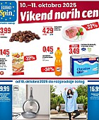 Eurospin vikend norih cen do 11.10. Eurospin vikend norih cen do 11.10.