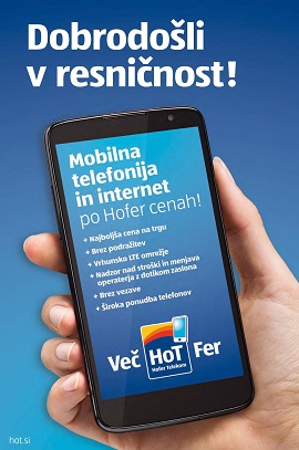 Hofer katalog Hot mobilna telefonija