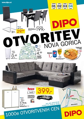 Dipo katalog Otvoritev Nova Gorica