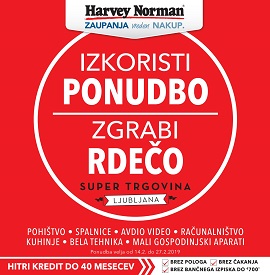 Harvey Norman katalog  Ljubljana