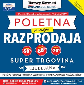 Harvey Norman katalog Ljubljana