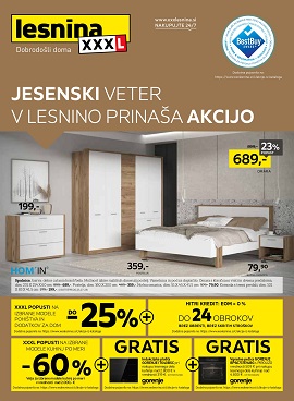 Lesnina katalog Jesenski veter