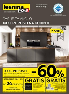 Lesnina katalog Kuhinje do 25.5.