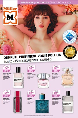 Muller katalog parfumerija do 10.8.