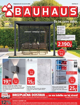 Bauhaus katalog avgust 2024