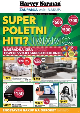 Harvey Norman katalog Poletni hiti