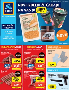 Hofer katalog od 8.8.