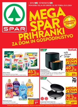 Spar katalog Mega prihranki do 20.8.