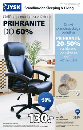 JYSK katalog prihranite