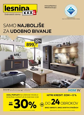 Lesnina katalog Samo najboljše za udobno bivanje