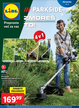 Lidl katalog Parkside Zmoreš to