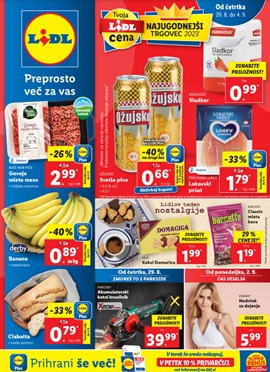 Lidl katalog živila