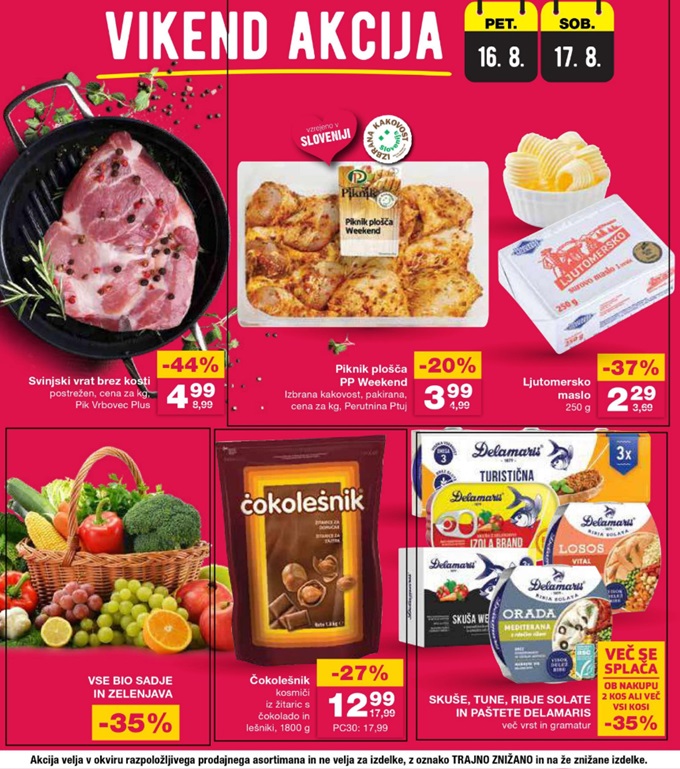 Mercator vikend akcija