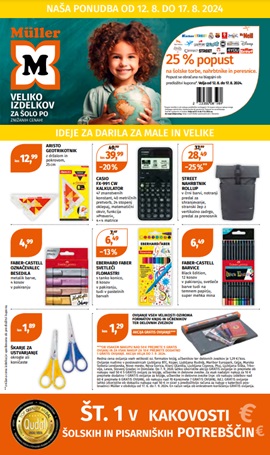 Muller katalog Šola