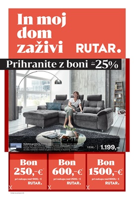 Rutar katalog Prihranite z boni do -25%