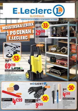 E Leclerc katalog Mojstorska izbira do 14.9.