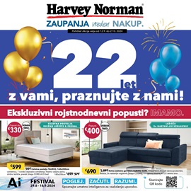 Harvey Norman katalog Ekskluzivni rojstnodnevni popusti