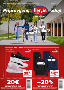 Hervis katalog Skupaj nazaj v šolo