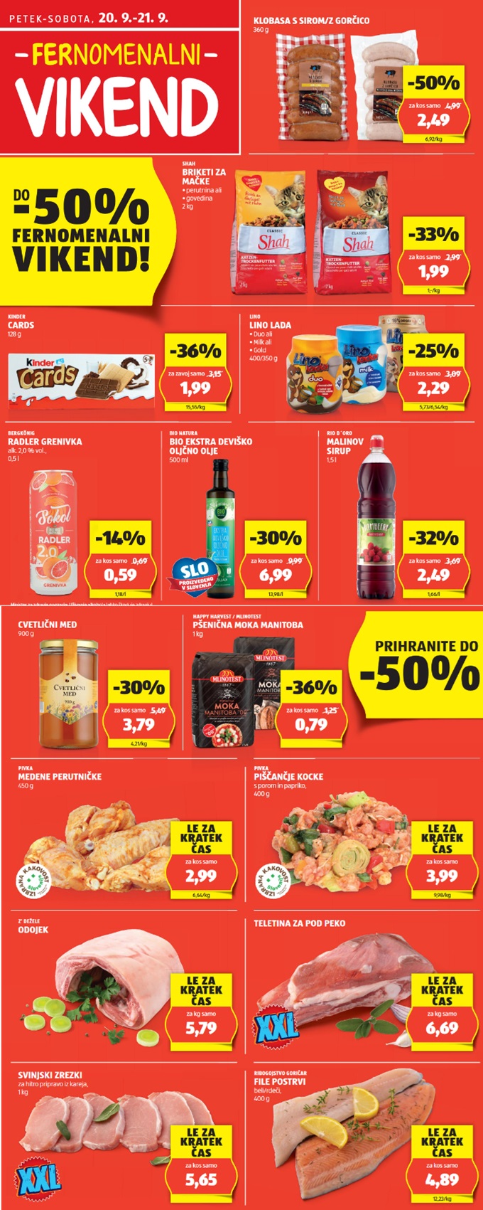 Hofer vikend akcija -50%