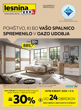 Lesnina katalog Spalnice do 23.10.