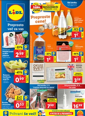 Lidl katalog živila 