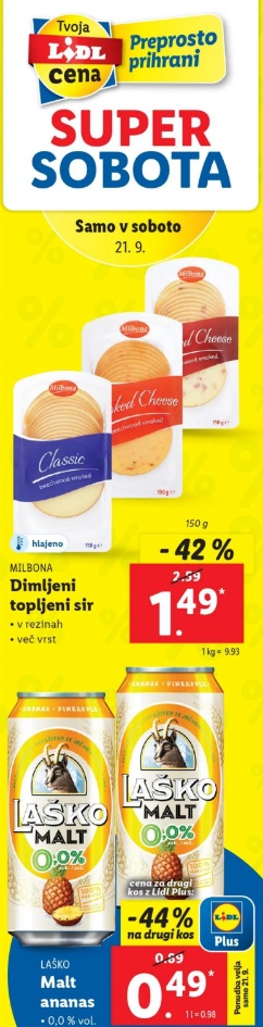 Lidl sobota akcija