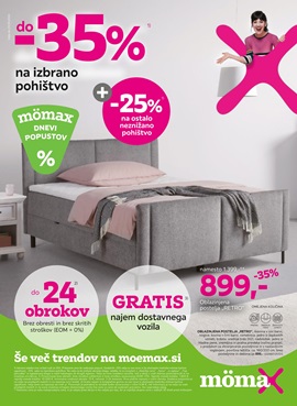 Momax katalog Do -35% na izbrano pohištvo