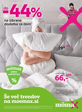 Momax katalog Do -44% na izbrane dodatke za dom