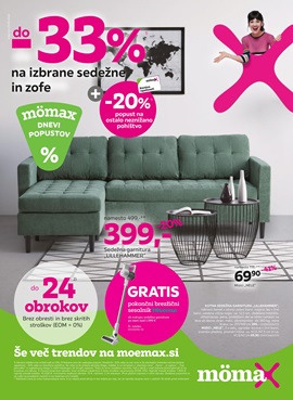 Momax katalog sedežne in zofe