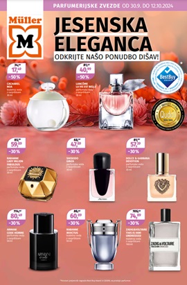 Muller katalog parfumerija Jesenska eleganca