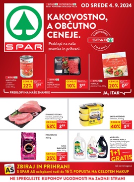 Spar in Interspar katalog do 10.9.