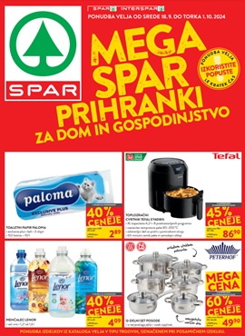 Spar in Interspar katalog Mega prihranki