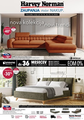 Harvey Norman katalog Nova kolekcija