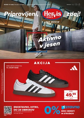 Hervis katalog Aktivno v jesen