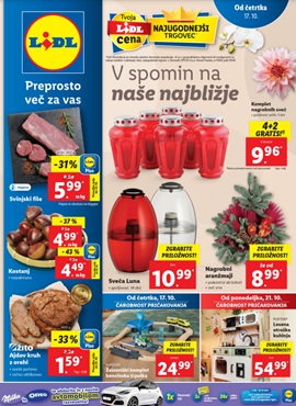 Lidl katalog živila