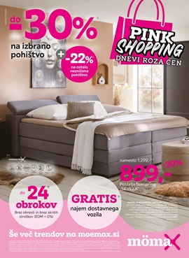 Momax katalog Od -22% do -30% na izbrano pohištvo