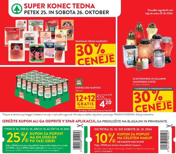 Spar in Interspar vikend akcija