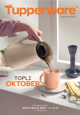 Tupperware katalog Topli oktober