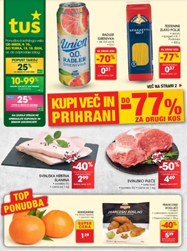 Tuš katalog