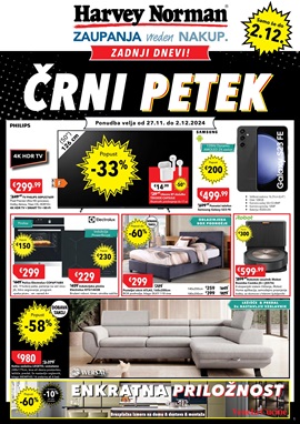 Harvey Norman katalog Črni petek do 2.12.